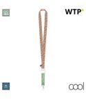 Subyard Drink Safe Eco, lanyard personalizzato in sublimazione, white, AP718525