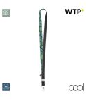 Subyard E Eco, lanyard personalizzato in sublimazione, white, AP718522