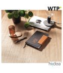 TAGORE A5, A5 Tagebuch aus Leder (58% recyceltes Material), Schwarz, 96205-103