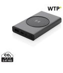 Terra RCS recikliran aluminijasti 5000 mAh powerbank 5W brezžični, siva, XDP322.642