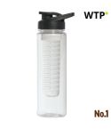 Borraccia Tritan Saint-Denis da 700 ml, nero, EG086203