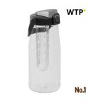 Tritan Infuser Flasche Crotone 2.500 ml, dunkelgrau, EG081477