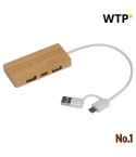 Hub USB Kuala Lumpur, beige, EG375413