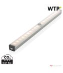 Luce LED grande con sensore di movimento ricaricabile tramite USB, argento, XDP513.032