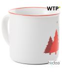 VERNON X, Ceramic mug, red, 94959-105