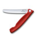 Victorinox Swiss Classic Foldable Paring Knife 11c, Red, EGVX67831FB
