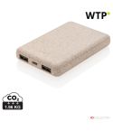 Weizenstroh 5.000 mAh Taschen-Powerbank, Beige, XDP322.139