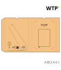 Wilde A5 Hardcover notebook rPU. 80gsm FSC 196 pages, black, ANT031-103