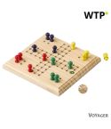 Holz-Ludo-Spiel, braun, V0294-16