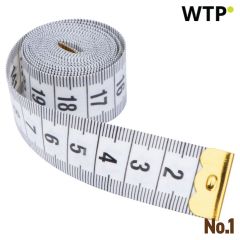 1.5 Metre Measuring Tape Binche, white, EG229806