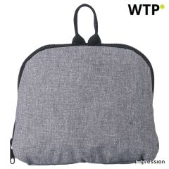 300D Dvobarvni zložljivi nahrbtnik na vrvico Camilla, siva, 1041628-003999999