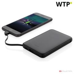 5.000 mAh Pocket Powerbank with integrated cables, XDP322.08-B89D0B35