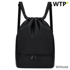 Borsa a corda con spallacci larghi, VA395