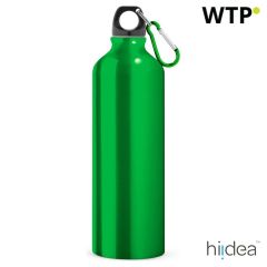 ALPSKA L, aluminijasta športna steklenica s karabinom 800 mL, 94688