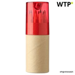 ABS in kartonska cev z svinčniki Terrence, 2495