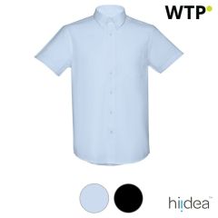 THC LONDON, Herren Kurzarm-Oxfordhemd, 30157