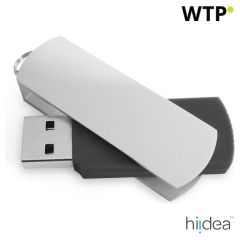 BOYLE 8GB, 8GB USB flash drive with metal clip, 97435