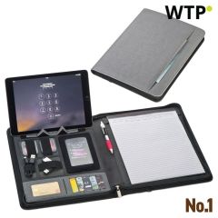 A4 mapa z 5.000 mAh Power Bank Elda, siva, EG012307