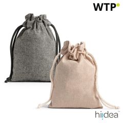 GIBRALTAR, Recycled cotton gift bag (70%) and polyester (30% rPET) (140 g/m²), 92076