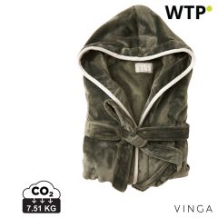 Accappatoio di lusso in peluche GRS RPET VINGA Louis taglia S-M, XDV4950G-BF75206B