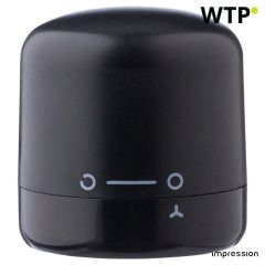 ABS zamašek za steklenice Jareth, črna, 1206643-001999999