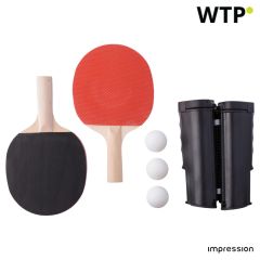 ABS table tennis set Melinda, black, 839508-001999999