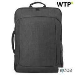 ALEXANDRIA, 156 zaino per laptop 2 in 1 in 600D, grigio scuro, 92329-133