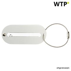 Aluminijasta prtljaga oznaka Isa, srebrna, 3129-032999999