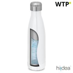 AMORTI M, Sublimation stainless steel thermos bottle 510 mL, white, 94958-106