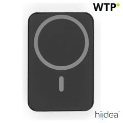 AMPERE 10, 10.000 mAh magnetic power bank with 15W superfast wireless charger in recycled ABS (100% rABS), 97167