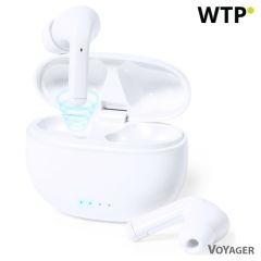 ANC wireless earphones, white, V0546-02