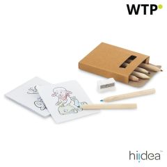 ANIM, Set za barvanje s svinčniki za barvanje, naravna, 91758-160