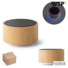 ARBER, prenosni zvočnik 3W z 2-urnim časom delovanja baterije iz bambusa in ABS., naravna, 97125-160