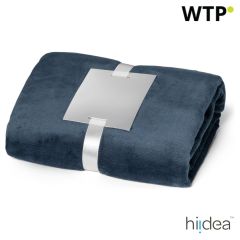 DYLEAF, flisasta odeja (240 g/m²) z trakastim ovitkom in kartico za personalizacijo, 99075