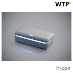 BACTOUT, UV sterilizacijska torbica z brezžičnim polnjenjem Hitro (10W), bela, 98519-106