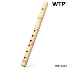 Bamboo flute, brown, V1013-17