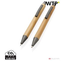 Bambusov moder komplet pisal v škatli, rjava, XDP611.109