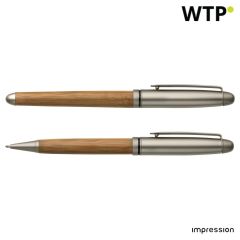 Bambusov pisalni set Addie, rjava, 5784-011999999