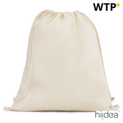 BELIZE, 100% organska bombažna torba na vrvico (140 g/m²), naravna, 92527-150