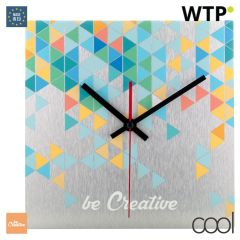 BeTime Alu B, stenska ura, silver, AP718631