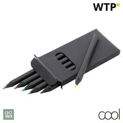 Blatty 6, komplet svinčnikov, black, AP808178