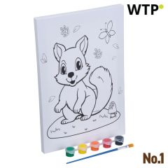 Dječji set za slikanje Fleedwood, bijela, EG534706