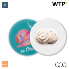 ColoBadge, magnetna značka, white, AP718200