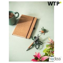 CORKO, penna a sfera in sughero e metallo con meccanismo a rotazione, naturale, 91788-160