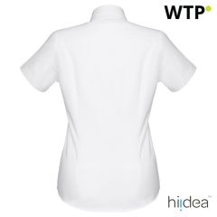 THC LONDON WOMEN WH, Damen Kurzarm-Oxfordhemd, Weiß, 30201