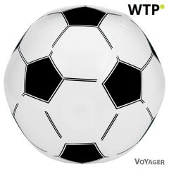 Inflatable beach ball football, V6341