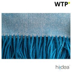 GLADKA, 100% akrilna odeja z trakom in personalizacijsko kartico (270 g/m²), 99044