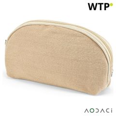 Dehli toaletna vrečka 1,5L 260gsm juta z zipom, naravna, ATB006-160