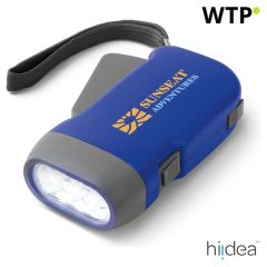 EDDIE, torcia Dynamo con 3 LED, blu, 94720-104