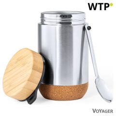 Contenitore per alimenti 450 ml, cucchiaio, misto, V0924-00